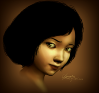 the_walking_dead__clementine__fansketch__by_tsunii_sama-d5snp3j