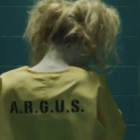 Footage of Harley Quinn cameo in Arrow