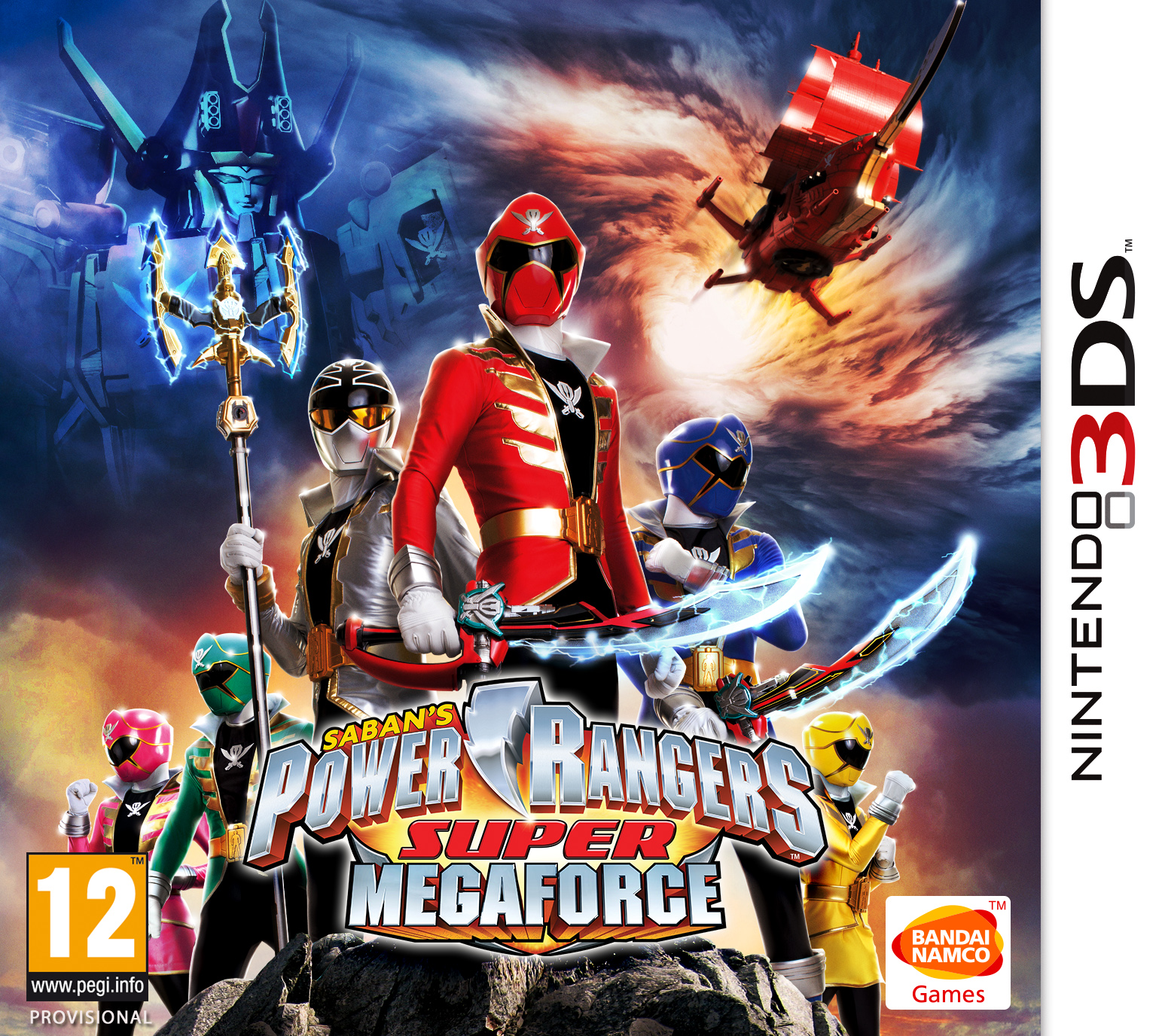 Bandai Namco Announce Power Rangers MegaForce Game