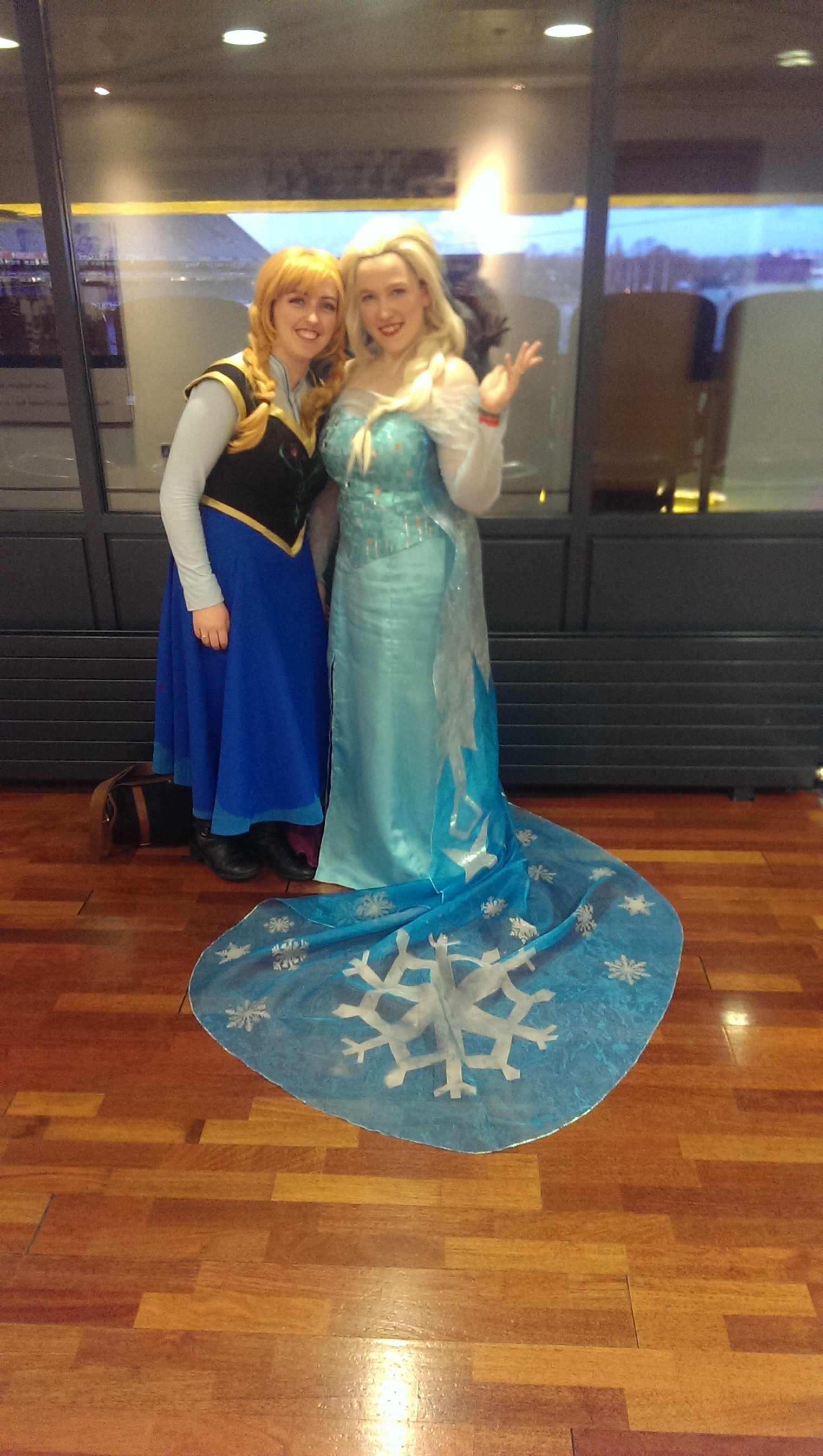 Anna & Elsa - Catherine Lamb & Emily Neenan