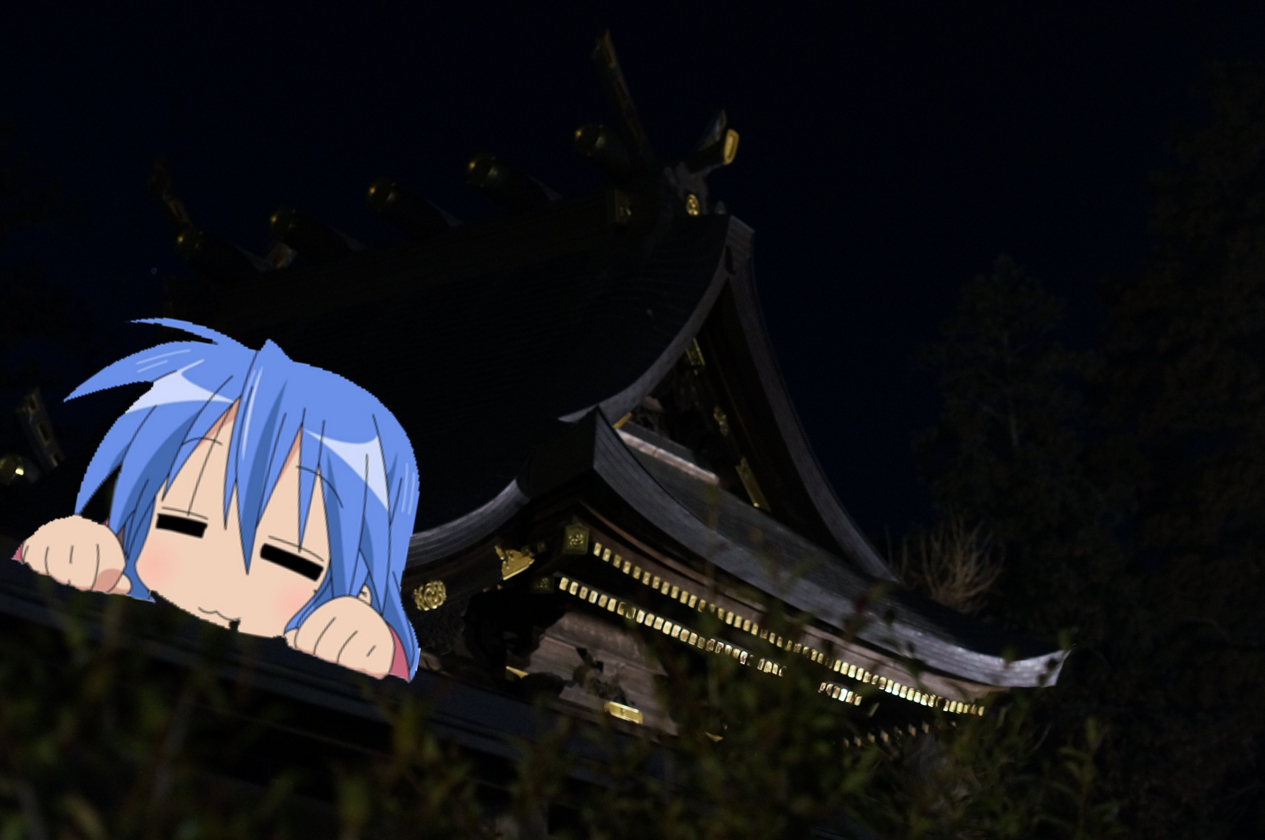Anime Pilgrimage: Lucky Star At Washinomiya Shrine