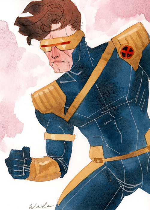 Cyclops in traditional garb