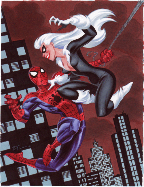 Spiderman and Black Cat