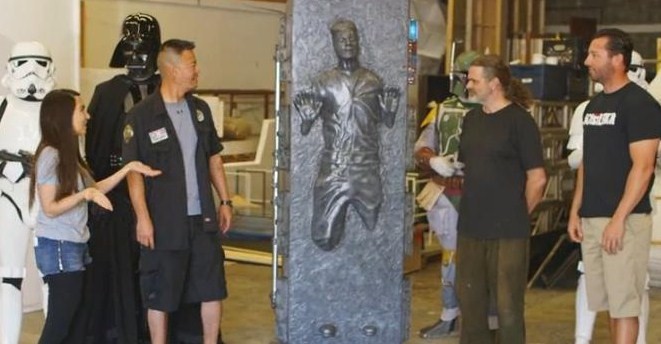 Awe Me Make A Han Solo Carbonite Coffee Table