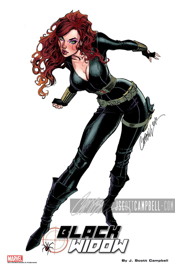 Black Widow - J Scott Campbell