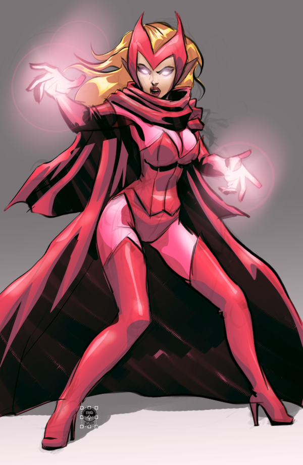 Scarlet Witch - Eryck Webb Graphics