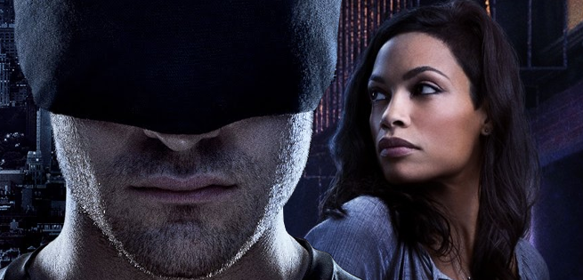 Exclusive Marvel’s Daredevil – Behind The Scenes With Rosario Dawson