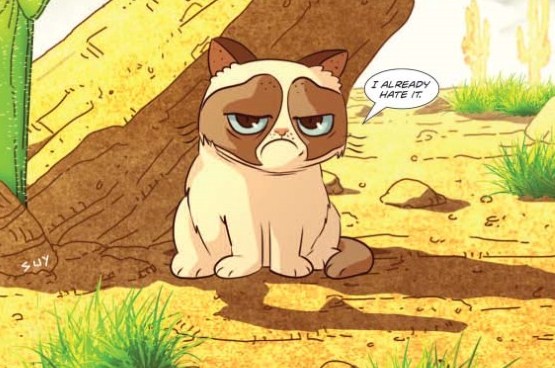 Grumpy Cat Has A Comic On The Way