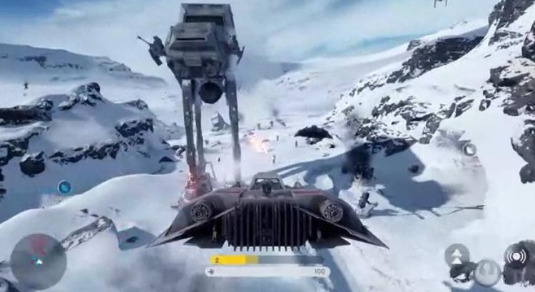 Witness Star Wars Battlefront Gameplay With The Battle Of Hoth Trailer