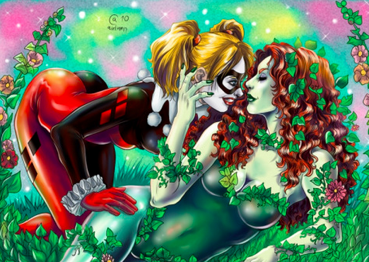 DC Confirms Harley Quinn & Poison Ivy Are Polyamorous Couple