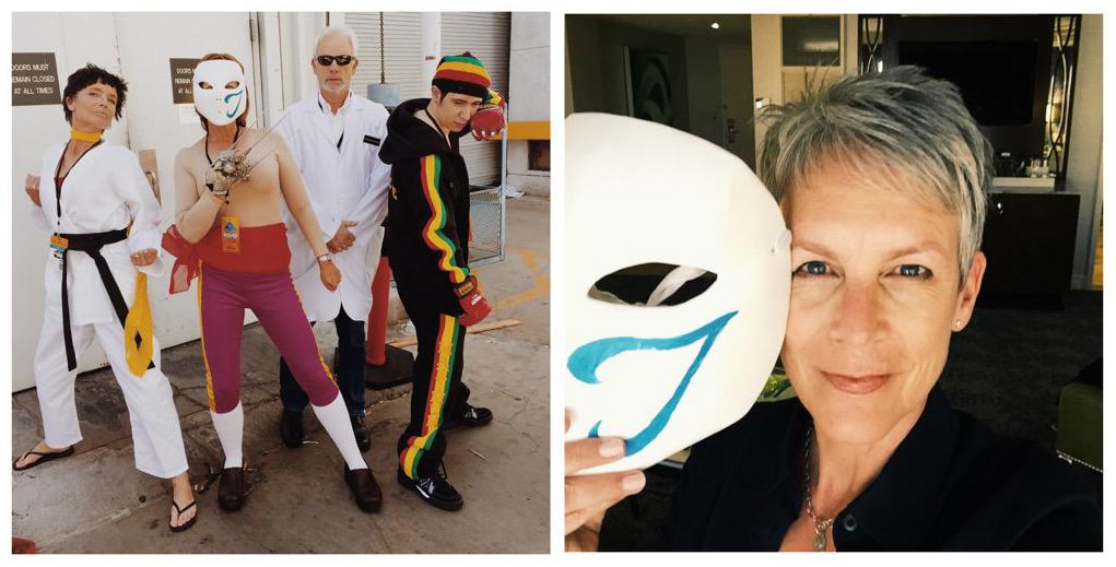 Jamie Lee Curtis Attends EVO In Street Fighter Cosplay