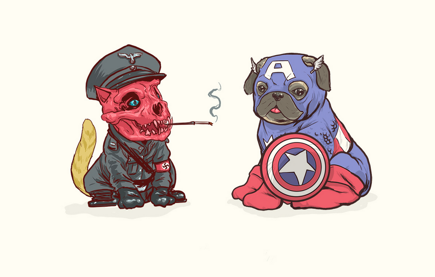 Cute Villains And Superheroes Re-Imagined As Dogs