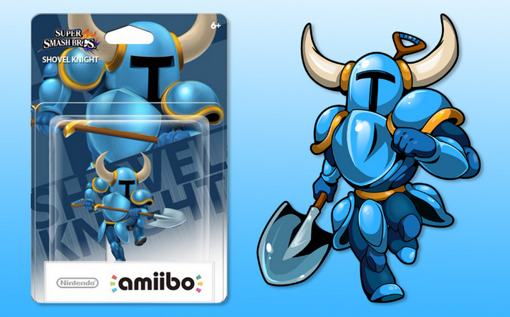 Nintendo Reveals Shovel Knight Amiibo