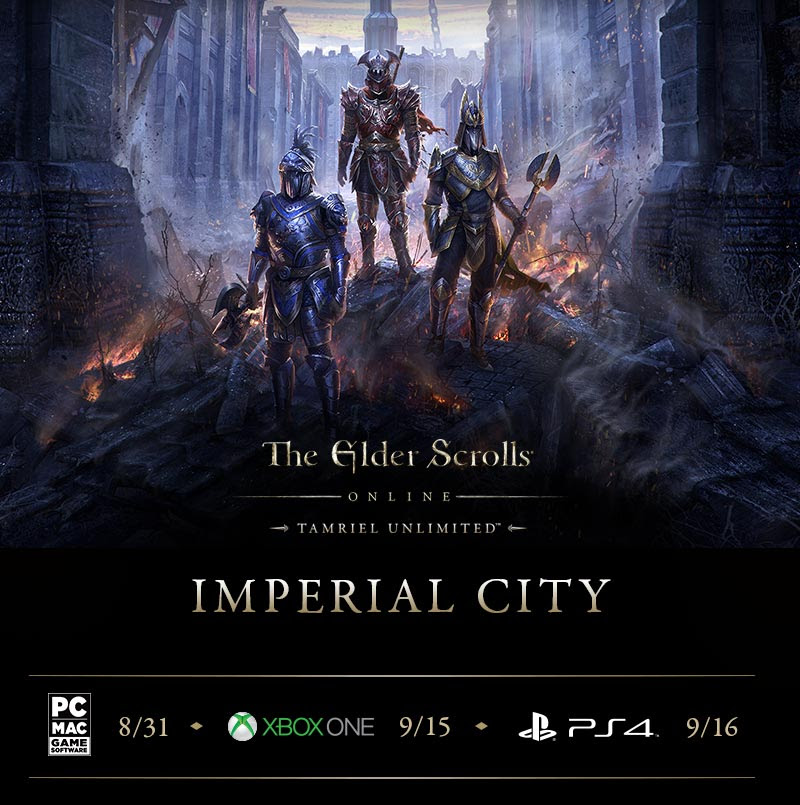 Elder Scrolls Online Imperial City DLC Details Revealed