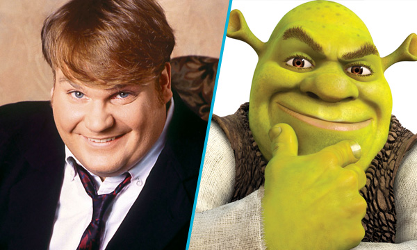 Hear Early Stages Of Shrek, Voiced By Chris Farley