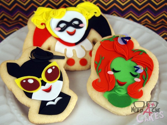 Gotham's Sirens Cookies