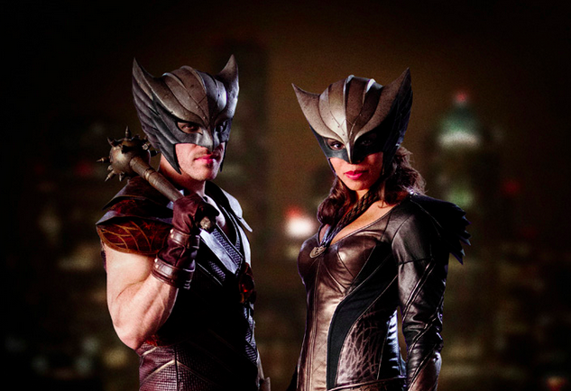 DC Reveal Hawkman And Hawkgirl In Costume