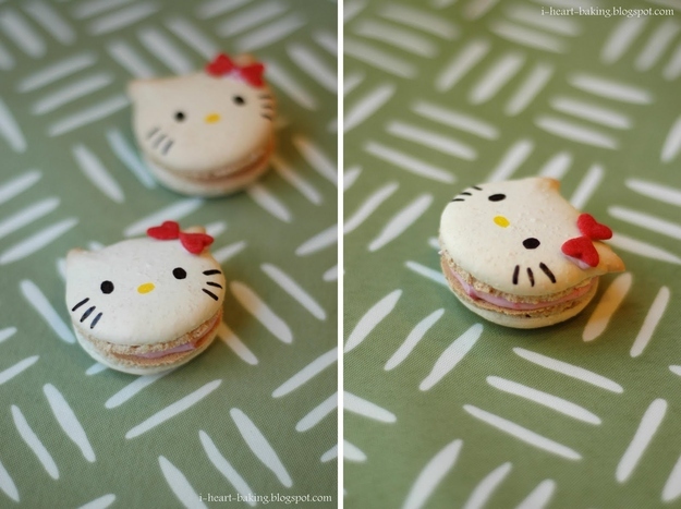 Hello Kitty Macarons