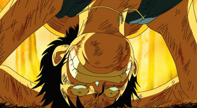 luffy crying