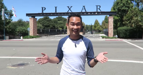 Youtube Star Gives Tour Of Pixar Studios