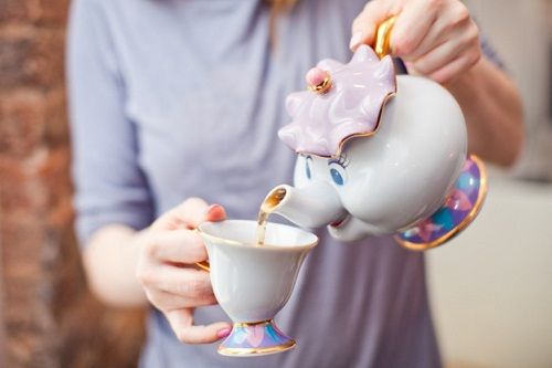 Beauty And the Beast Tea Set