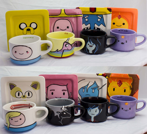 Adventure Time Tea Cup Set