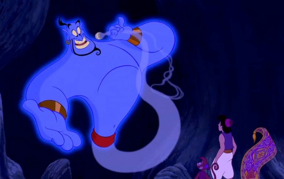 Disney Releases Behind The Scenes Footage Of Robin Williams’ Genie
