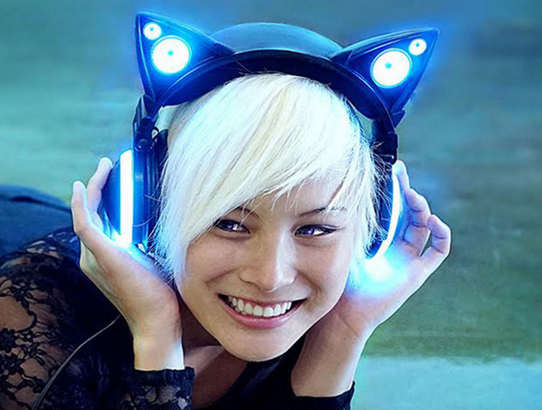 These Cat Ear Headphones Are The Purrfect Accessory