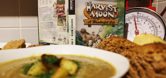 Geek N’ Bake: Harvest Moon Winter Soup & Pepper Bread
