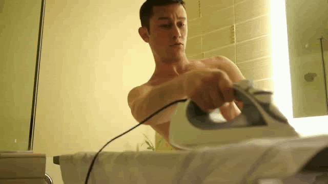 ironing gif