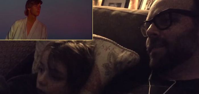 Man’s Son Sees Star Wars For The First Time, Is Adorable