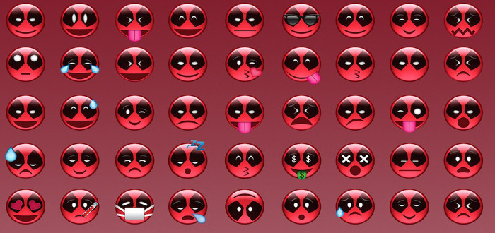 Deadpool Emojis Are Here!