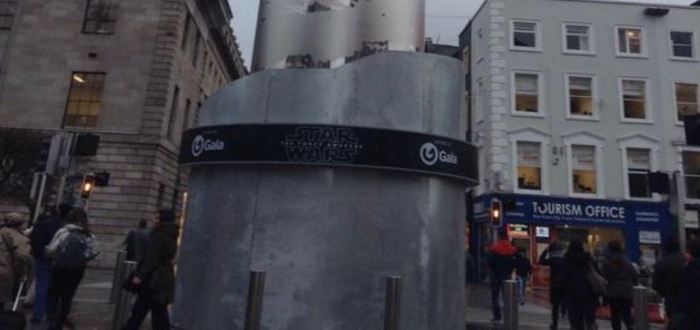 Dublin’s Spire Has Become A Giant Lightsaber