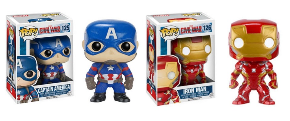 Funko Pop Unveil Civil War Figures And Dorbz