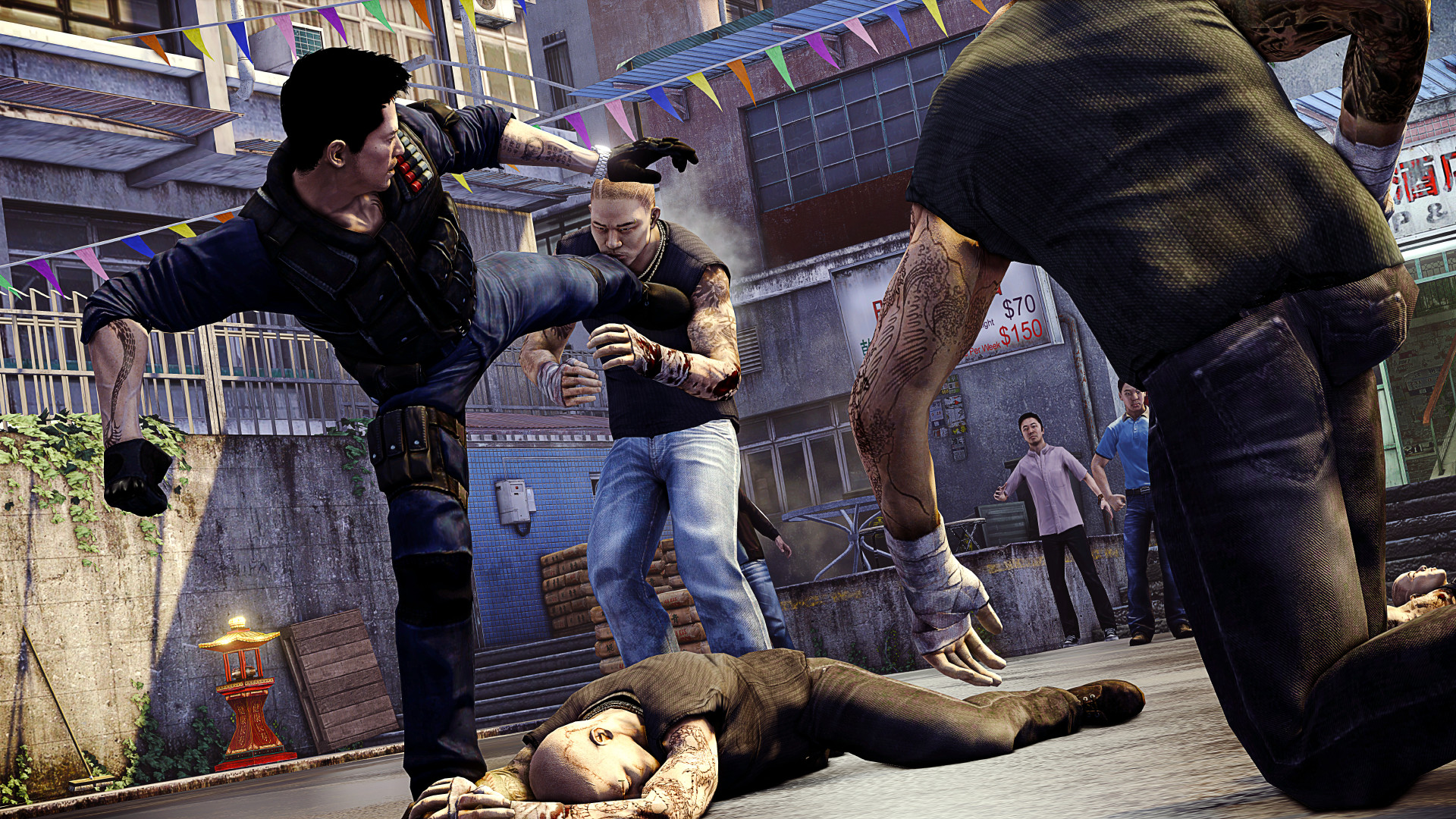 Sleeping Dogs scene