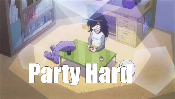 party hard gif
