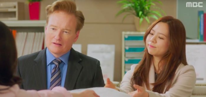 Conan O’Brien Appears In Korean Drama During Korea Visit