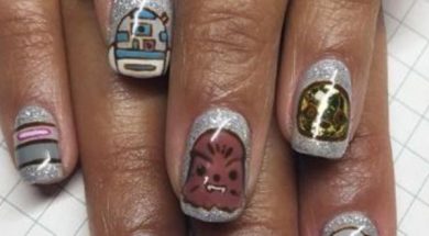 Star Wars nails
