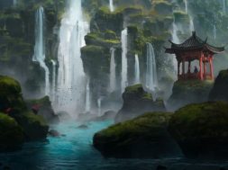 island_of_a_thousand_waterfalls_by_threedeee.d9ox6px