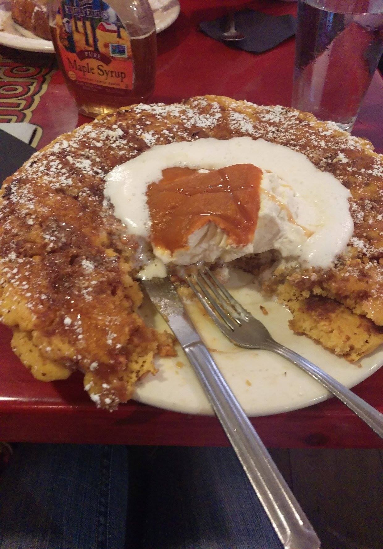 Giant Pumpkin Pancakes