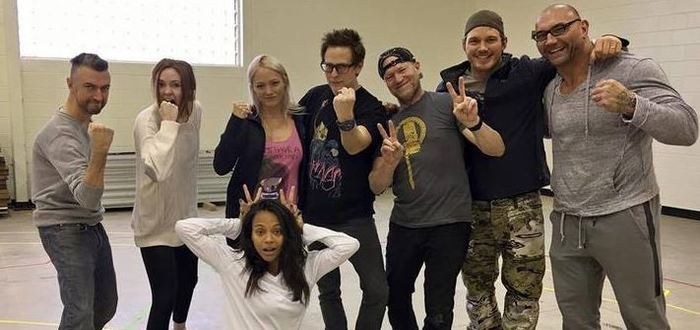 Guardians Of The Galaxy Director Shares Cast Photo