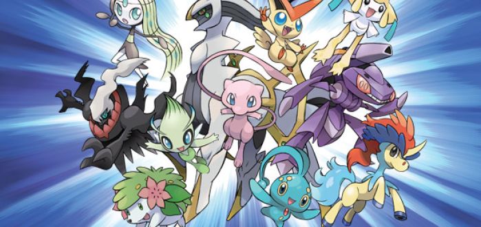 Monthly Mythical Pokemon Distributions