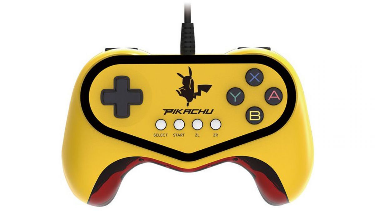 Pikachu Themed Pokkén Tournament Controller