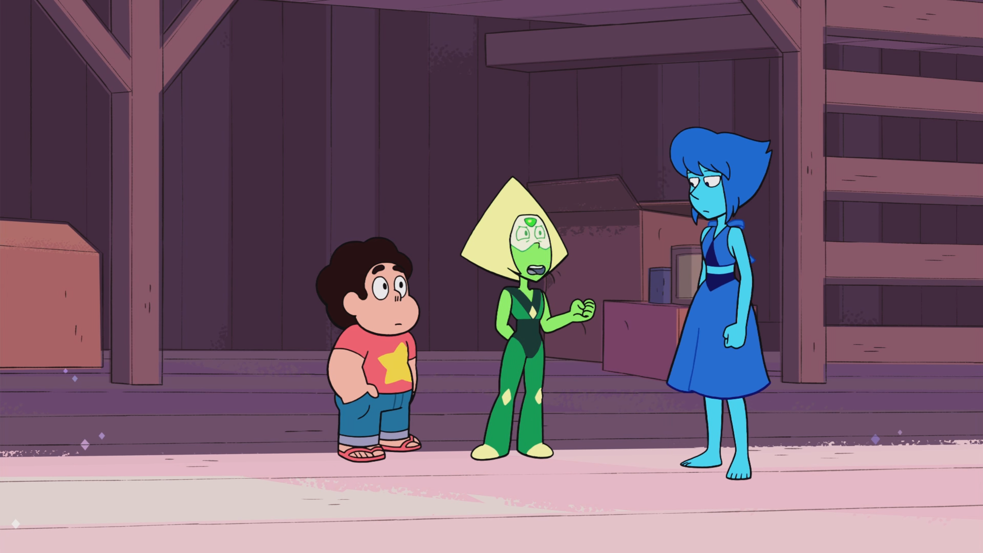 Fans still hope that Lapis and Peridot’s relationship will become more amic...