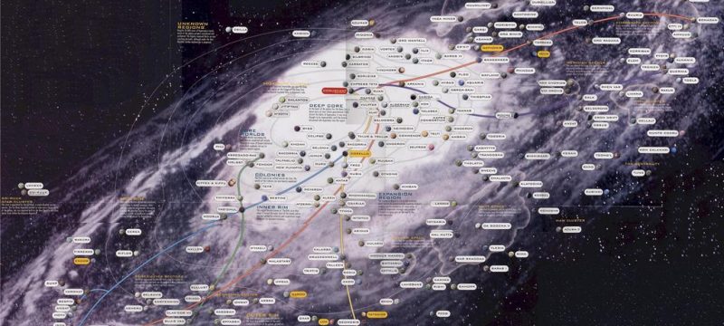 Star Wars Galaxy Map