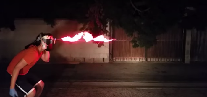 YouTuber Creates X-Men Inspired Cyclops Flamethrower