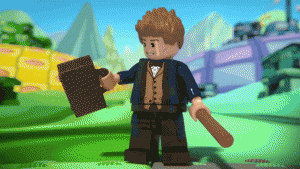 Newt Scamander Lego Figure