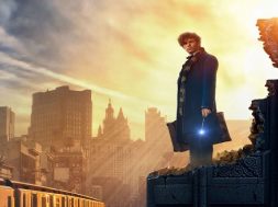 Newt Scamander looks at NYC horizon