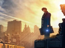 Newt Scamander looks at NYC horizon