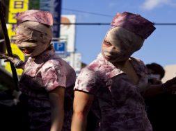 Silent Hill cosplayers at the 2014 Nipponbashi Street Festa in Osaka